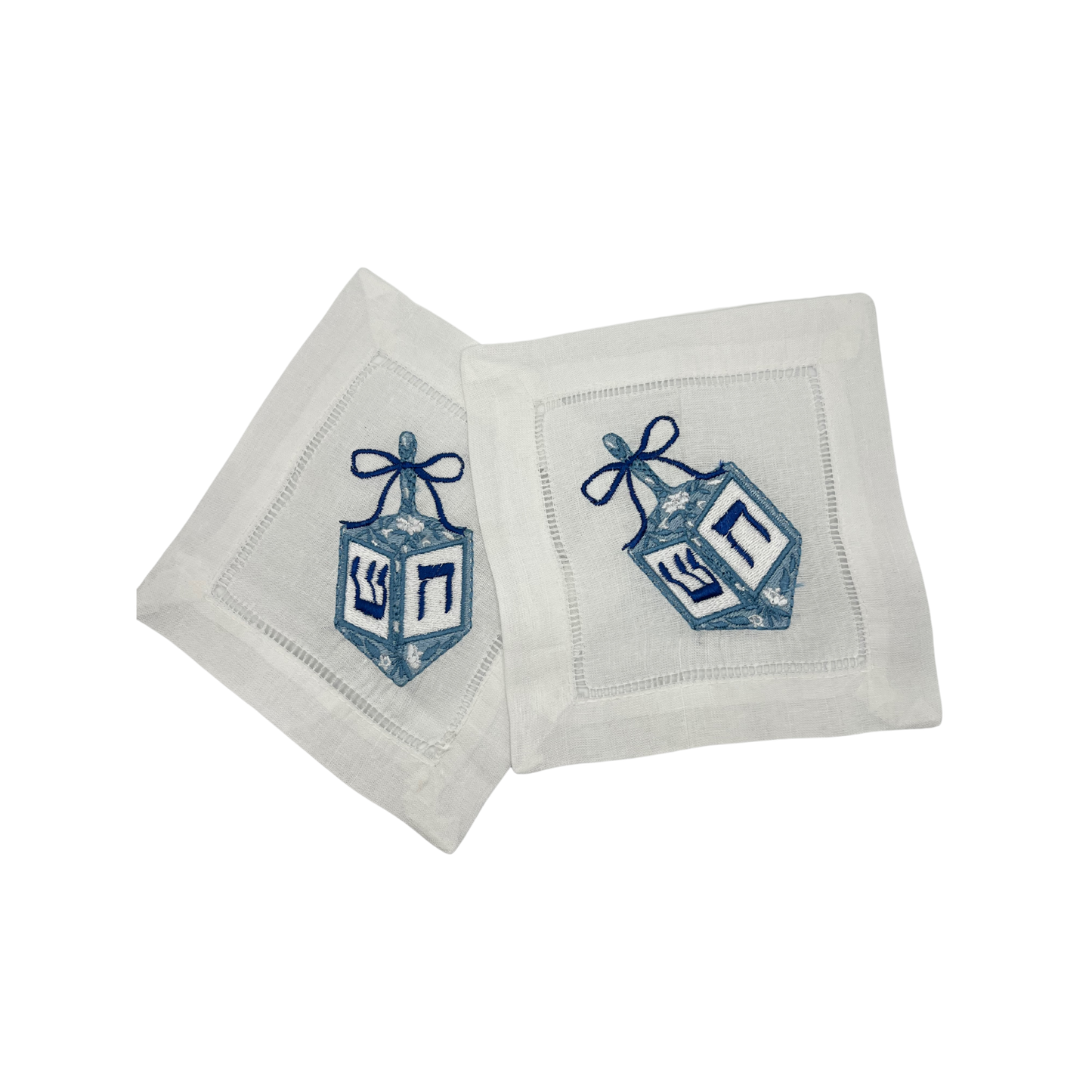 Dreidel Cocktail Napkins - Set of 4