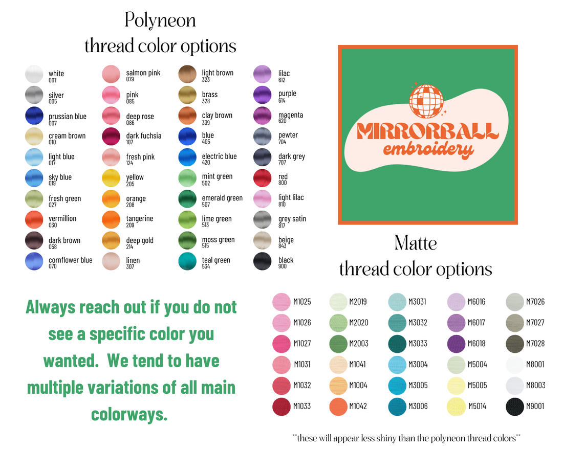 Thread Colors