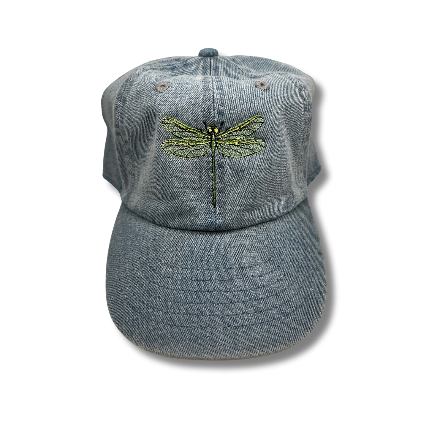 Toddler Denim Dragonfly Cap