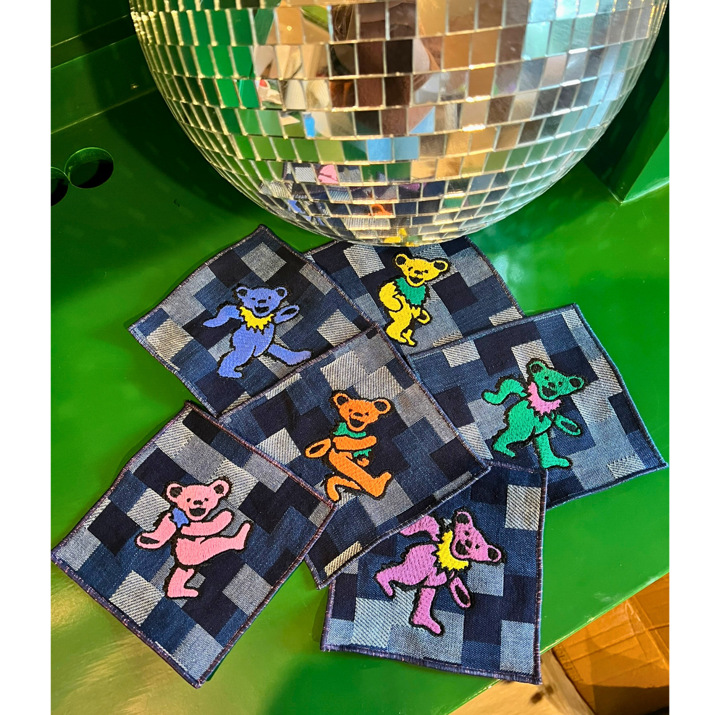 Dancing Bears Cocktail Napkins - Set of 6