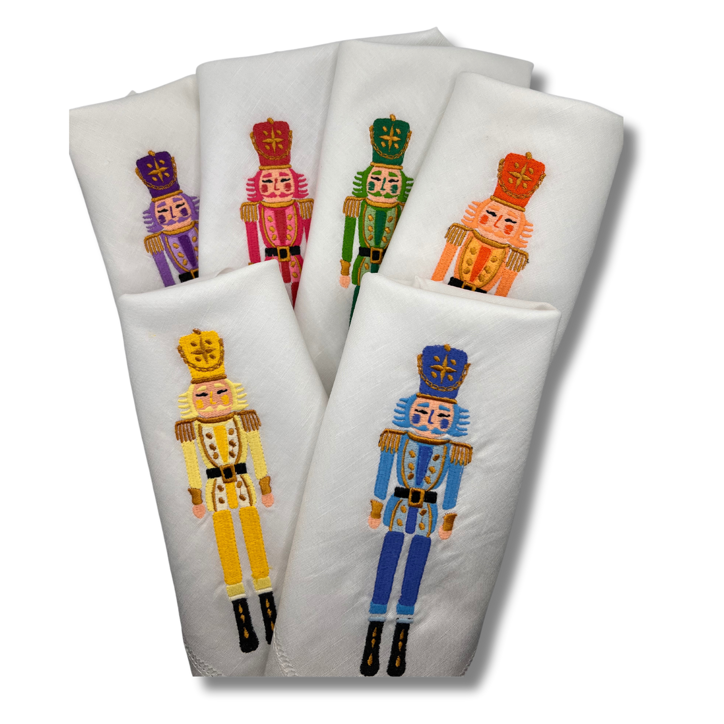 Nutcracker Linen Guest Towel