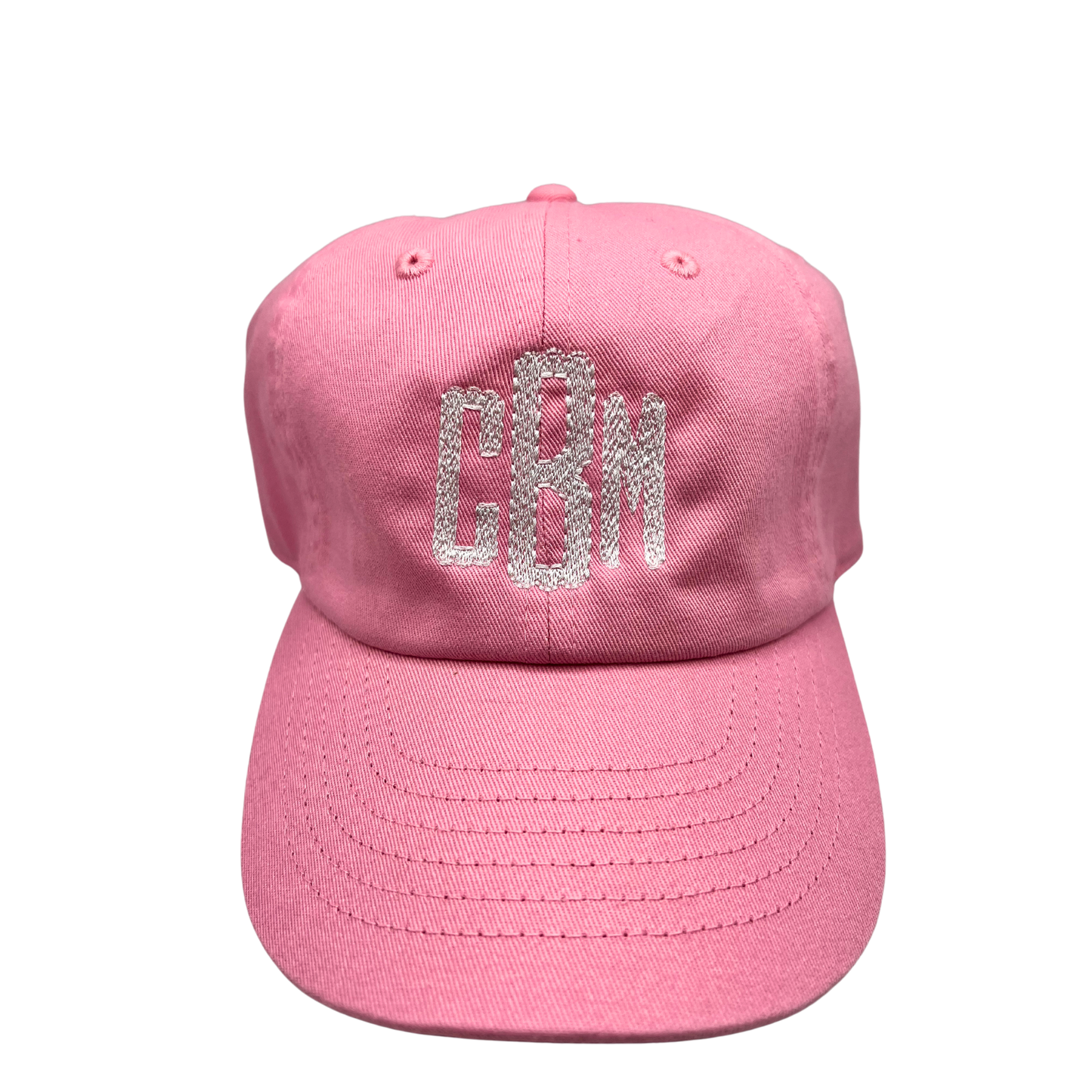 Scallop Monogram Toddler Cap