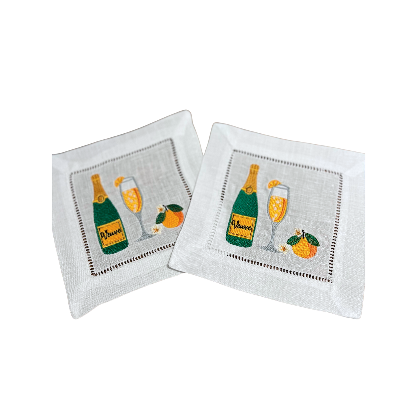 Aperol Spritz Cocktail Napkins - Set of 4