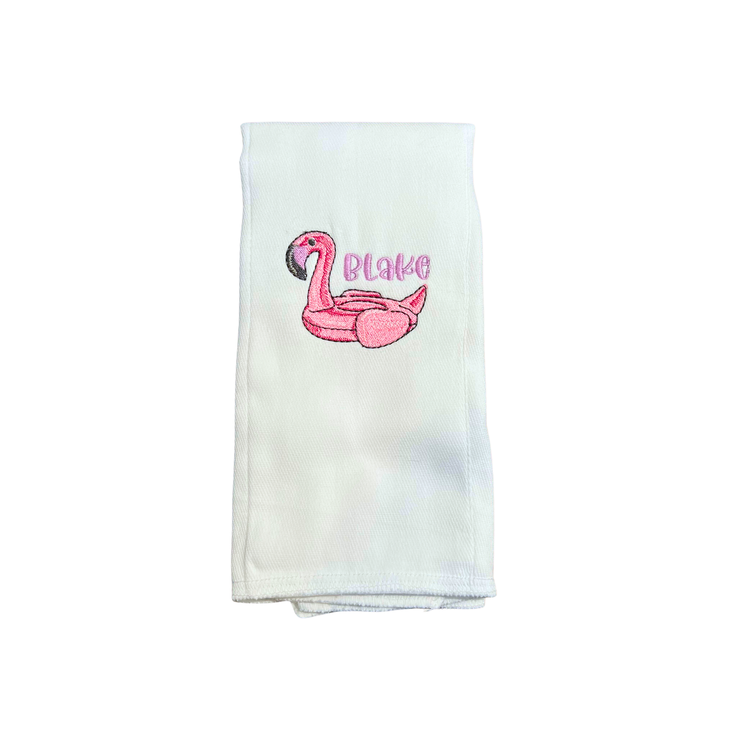 Flamingo Burp Cloth