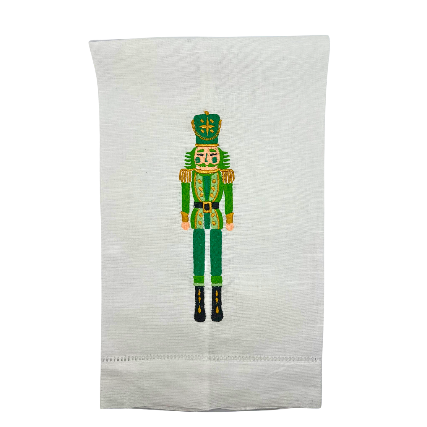Nutcracker Linen Guest Towel