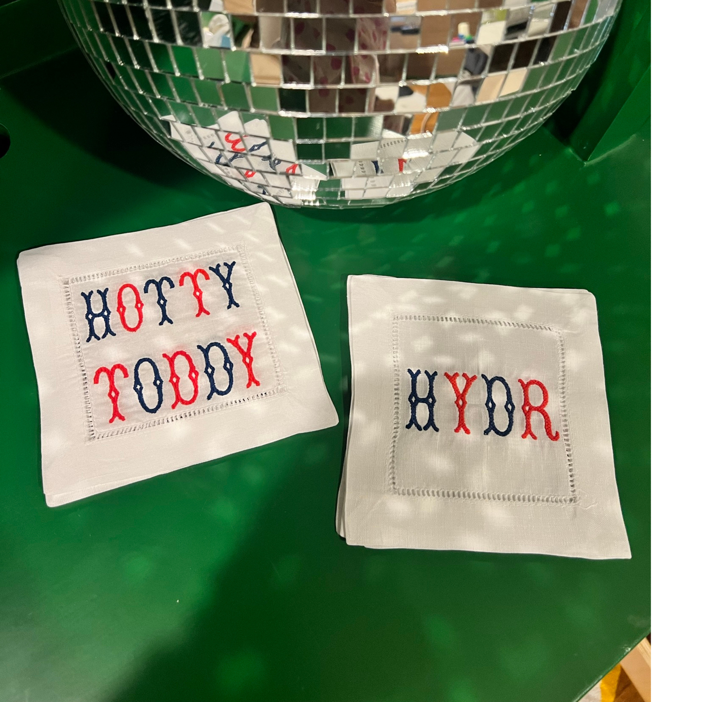 HYDR Ole Miss Cocktail Napkins - Set of 4