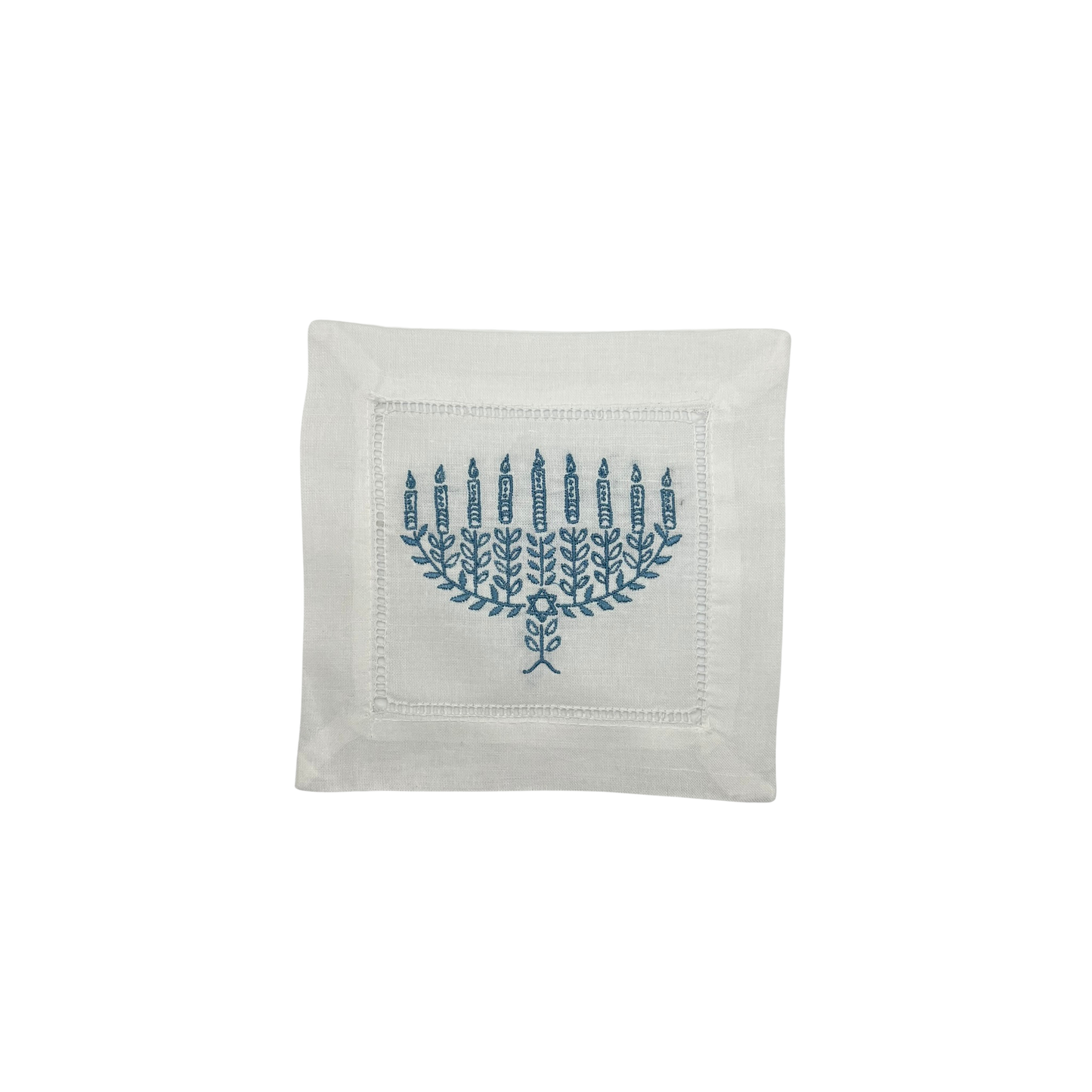 Menorah Cocktail Napkins - Set of 4