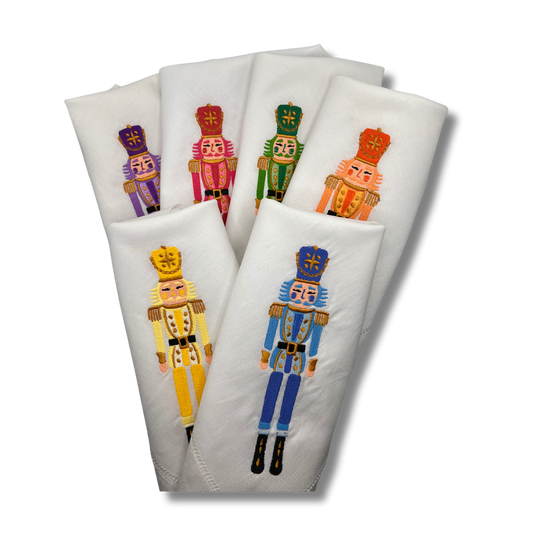 Nutcracker Dinner Napkins - Set of 6