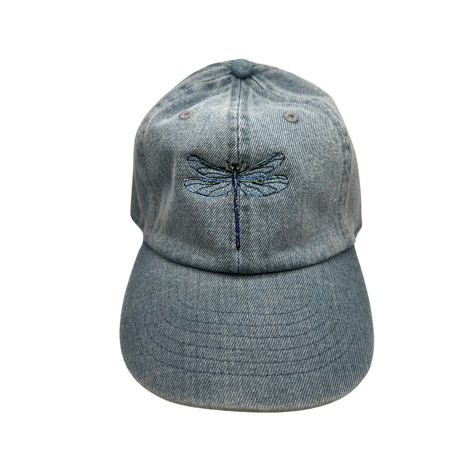 Toddler Denim Dragonfly Cap