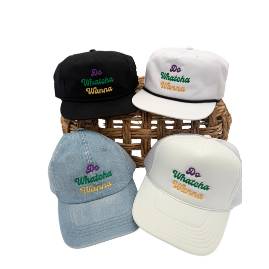 Do Whatcha Wanna Denim Adult Hat