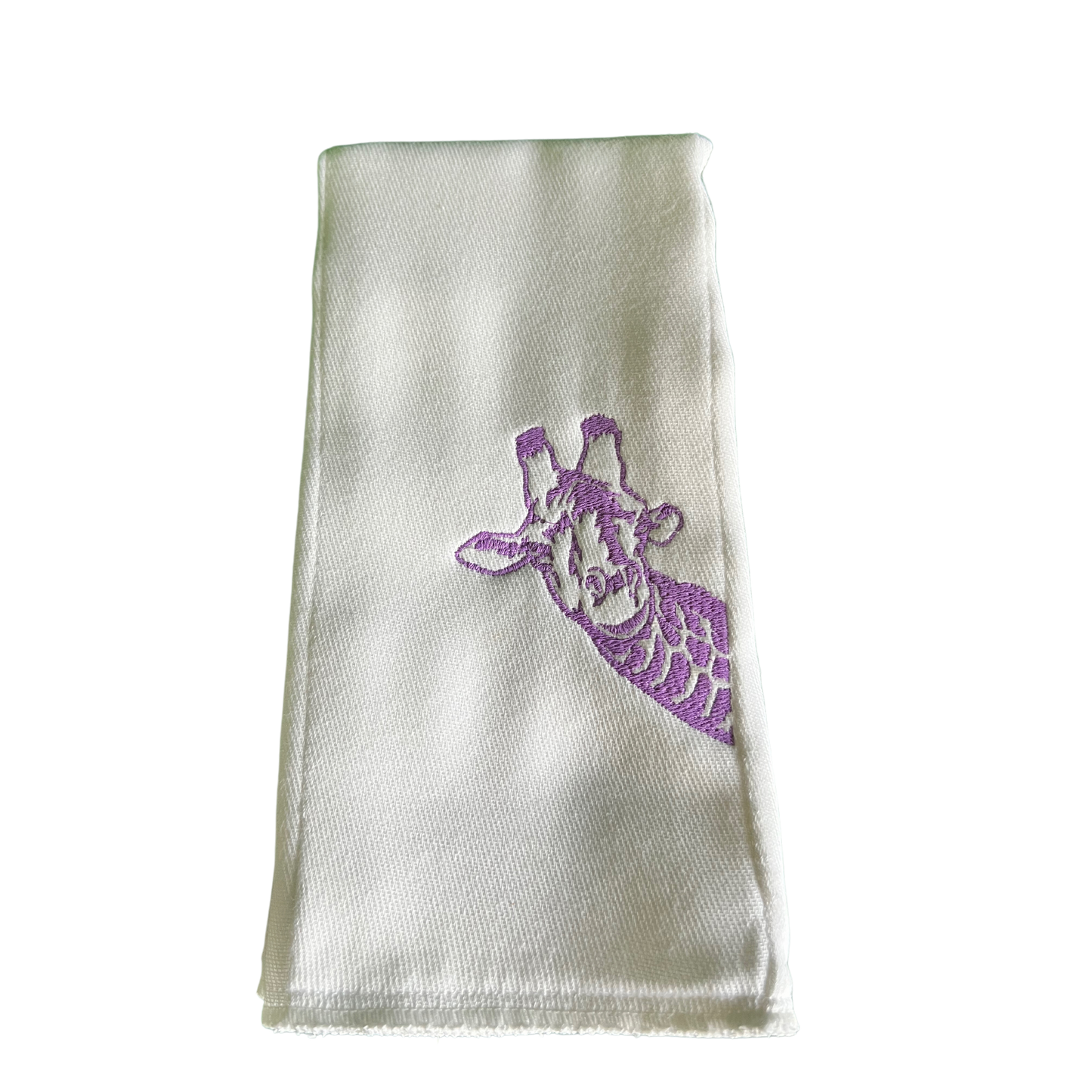 Giraffe Burp Cloth