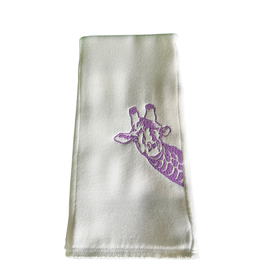 Giraffe Burp Cloth