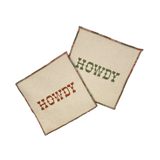 Howdy Cocktail Napkins - Set of 4