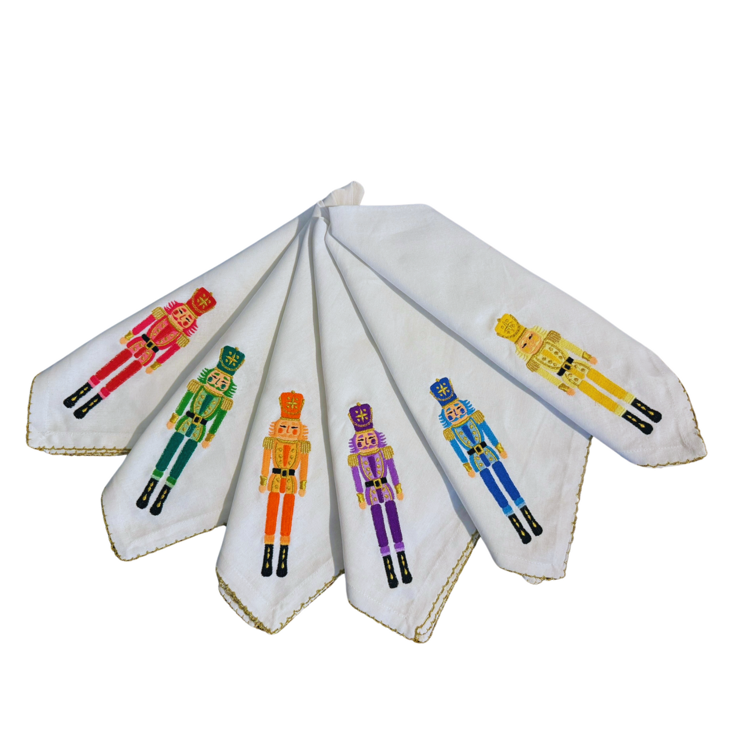 Nutcracker Dinner Napkins - Set of 6